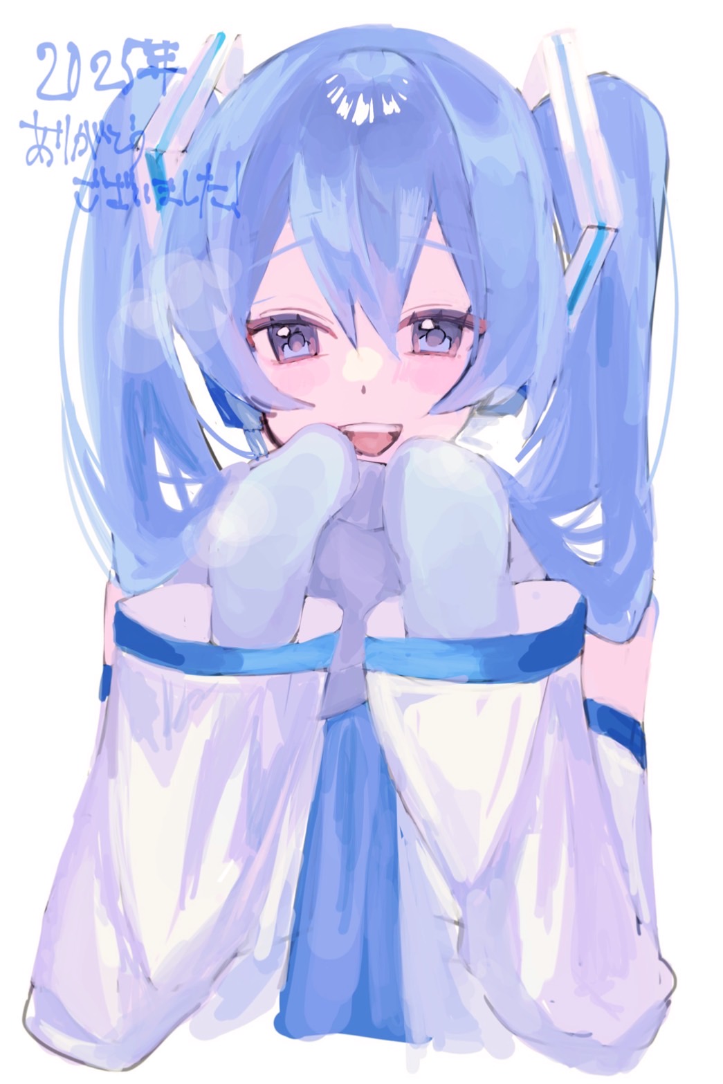 雪ミク描き納め