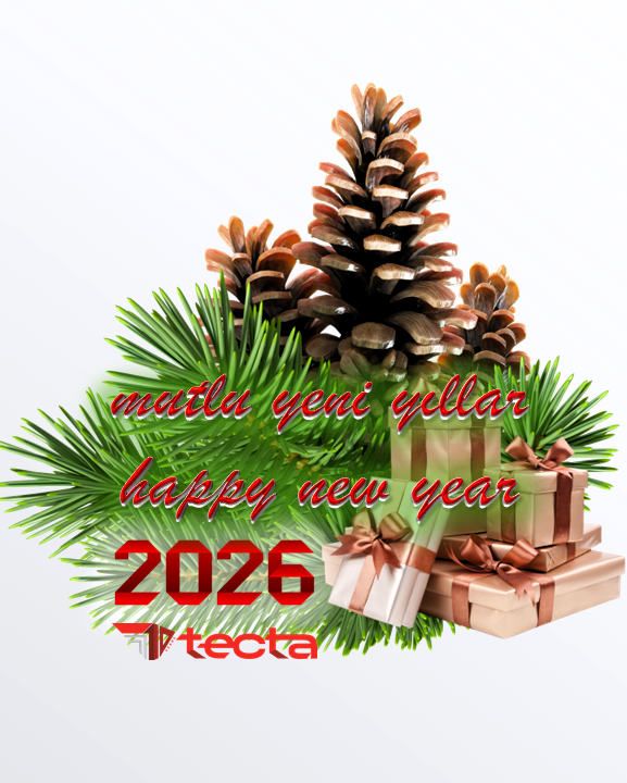 TectaProje's tweet image. Sevdikleriniz ile Birlikte Mutlu Bir Yıl Dileriz.
Yeni Yılınız Kutlu Olsun !
#tecta, #tectaengineering, #2026