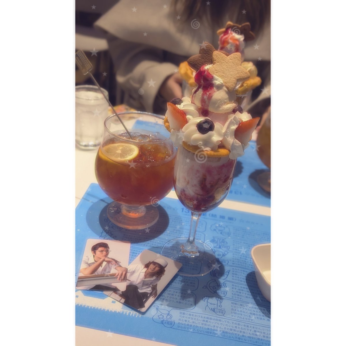 パフェテラスミルキーウェイ　ブローチ　池袋 パフェテラス ミルキーウェイ