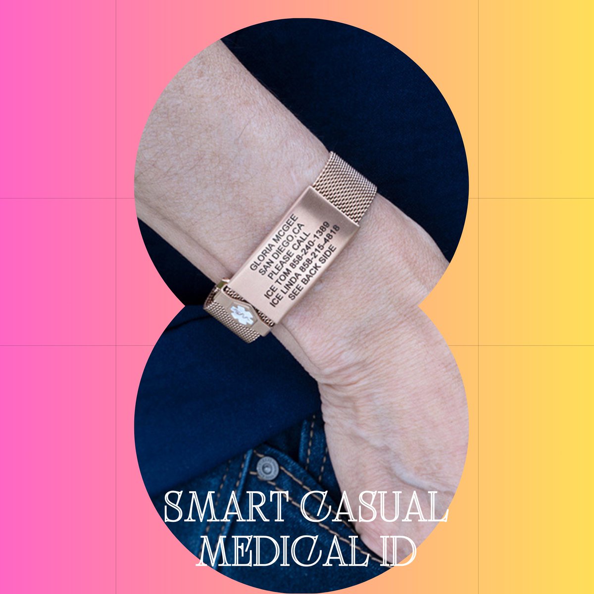 Divoti's tweet image. Who knew medical IDs were the next “must-have” accessory? 🤔✨ Sorry, Paris Fashion Week, but maybe skip the sparkles and neon lights for this one. 🚫💎

Let’s get real—when it counts, you want people to find your info, not admire your bling. 🕵️♂️💡 That’s why ours are sleek,…