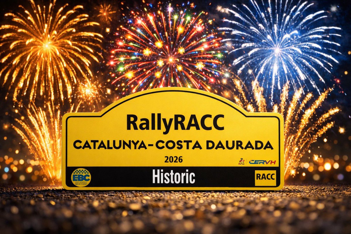 ✨ Comencem el 2026 amb una nova etapa.

Posem en marxa un nou any per a una nova edició, amb nova imatge i nou nom, però amb la mateixa passió de sempre.

Bon Any i benvinguts al RallyRACC Catalunya – Costa Daurada Històric 2026! 🏁

#RallyRACCHistoric