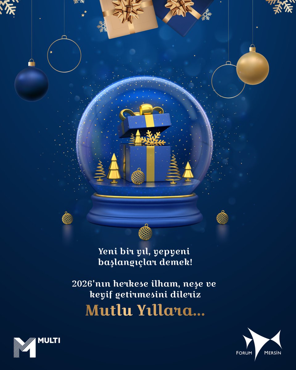 Yeni bir yıl, yepyeni başlangıçlar demek!
2026'nın herkese ilham, neşe ve keyif getirmesini dileriz.