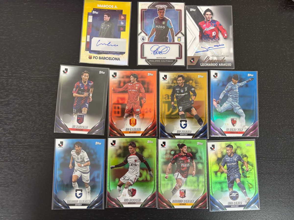 tsp_card's tweet photo. epoch topps jリーグ　 flagship カード　オンサイトカード japanedition 交換　トレード

お譲り可能なカードをリプにも掲載していきます。異種交換や金銭でのやり取りも可能ですのでお気軽にご連絡よろしくお願いします🙇‍♂️

#epoch #topps #オンサイトカード
#jカードSE #toppsj2025 #japanedition https://t.co/yJbywSvGk2