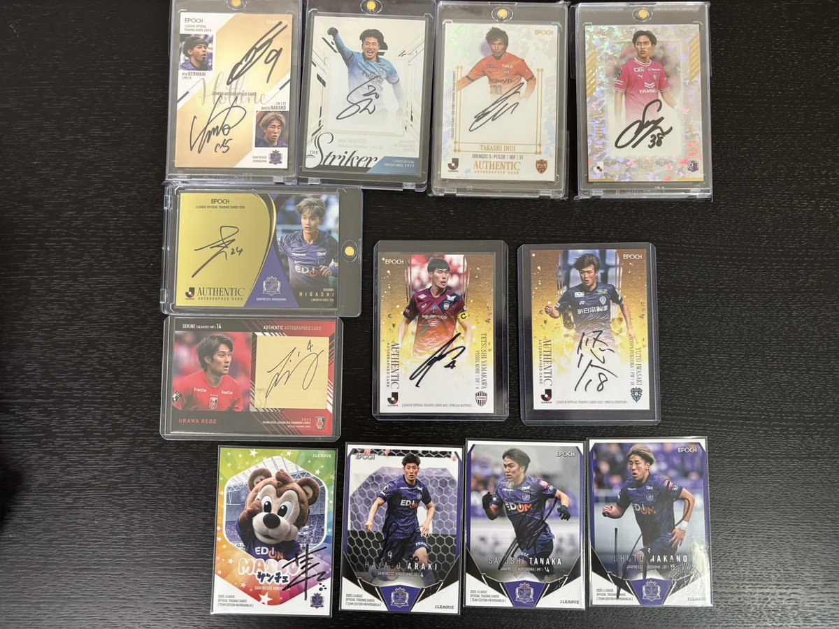 tsp_card's tweet photo. epoch topps jリーグ　 flagship カード　オンサイトカード japanedition 交換　トレード

お譲り可能なカードをリプにも掲載していきます。異種交換や金銭でのやり取りも可能ですのでお気軽にご連絡よろしくお願いします🙇‍♂️

#epoch #topps #オンサイトカード
#jカードSE #toppsj2025 #japanedition https://t.co/yJbywSvGk2