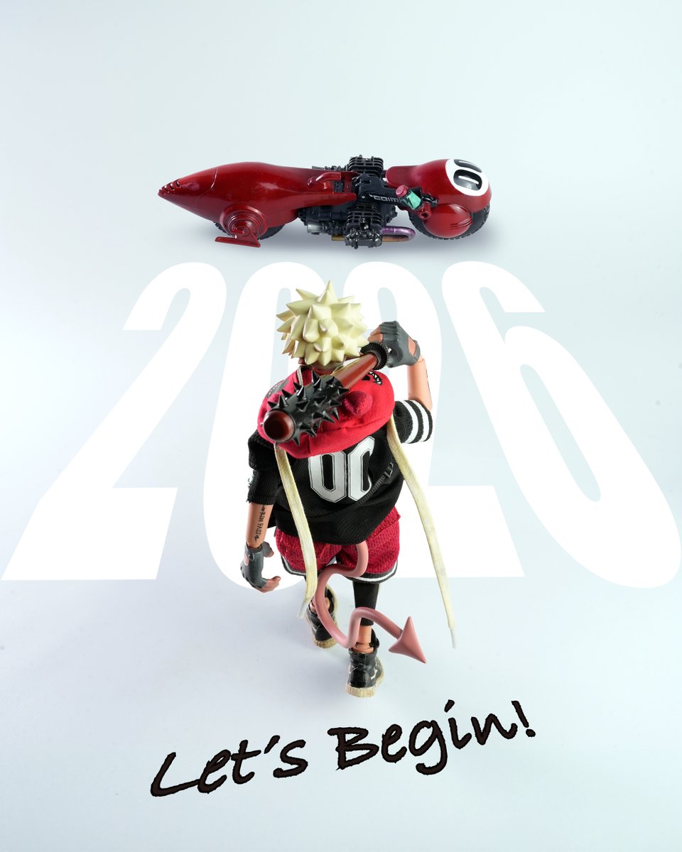 2026年も新たな目標に向かって一緒に進んでいきましょう！

#GAKIRACE #AKIRA