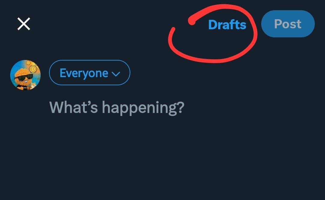 Just checked my 𝕏 Draft to find Tons of banger failed post and replies that failed to go through! 

I'm sure everyone has this..
