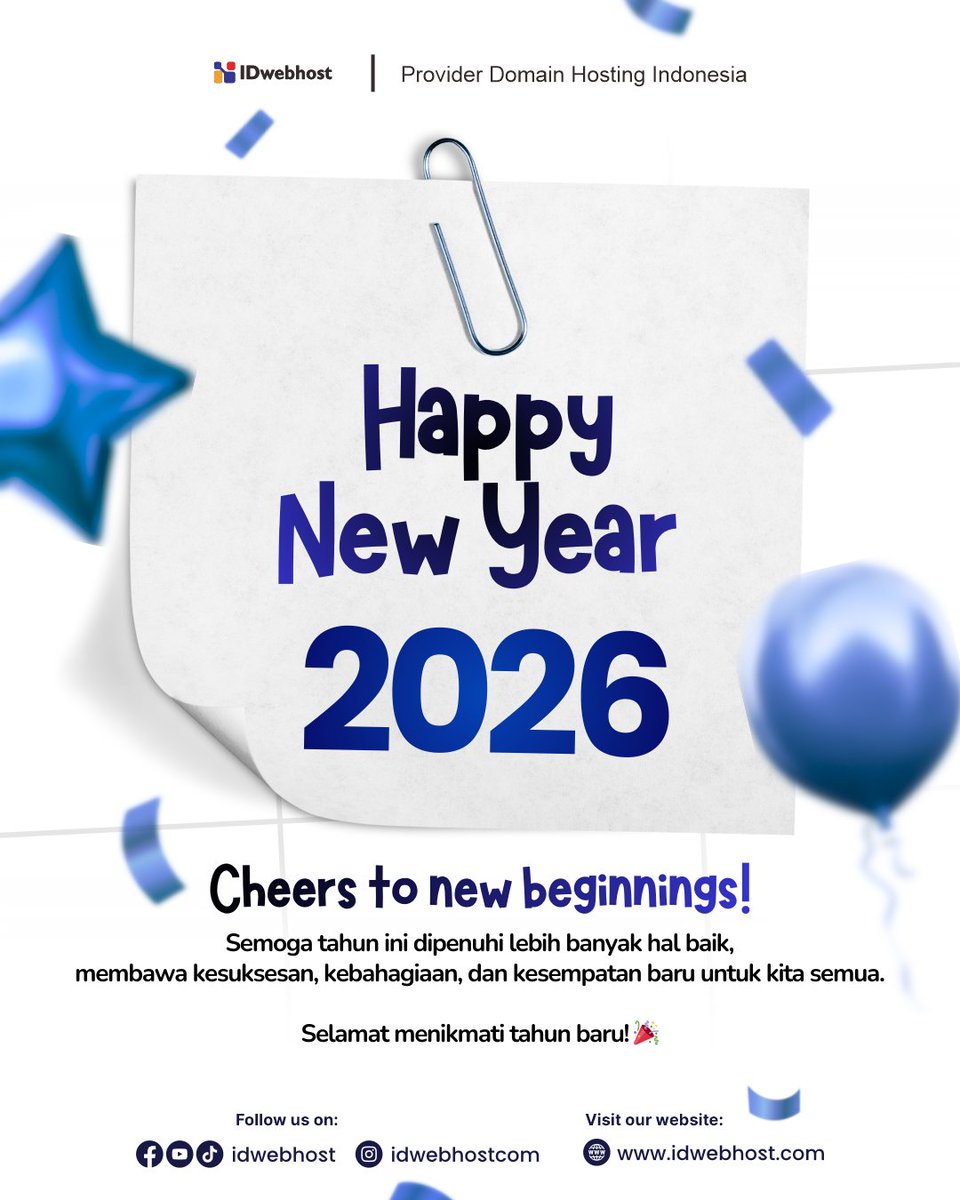 IDwebhost | Layanan Domain dan Hosting Indonesia tweet media