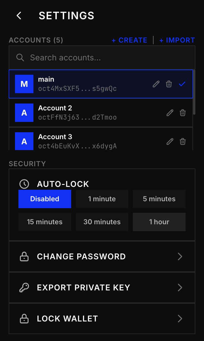 just created a fully functional browser wallet extension for <a href="/octra/">octra</a> 🔐

github.com/lokert31/octra…

took late night but we're live — create wallets, send/receive the whole thing

<a href="/octrascan/">octrascan</a> <a href="/octralabs/">octra labs</a> <a href="/lambda0xE/">λ</a> if you need an extra pair of hands building out the ecosystem, i'm