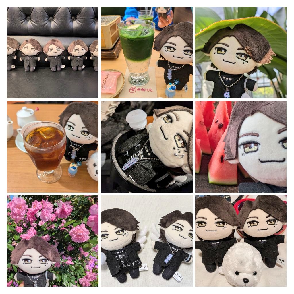 七海ひろき ＃ぬい活 七海さんのぬいちゃんとも沢山お出掛けしました