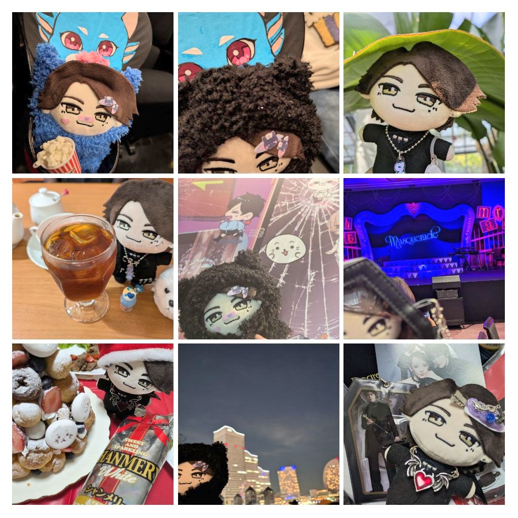 七海ひろき ＃ぬい活 七海さんのぬいちゃんとも沢山お出掛けしました