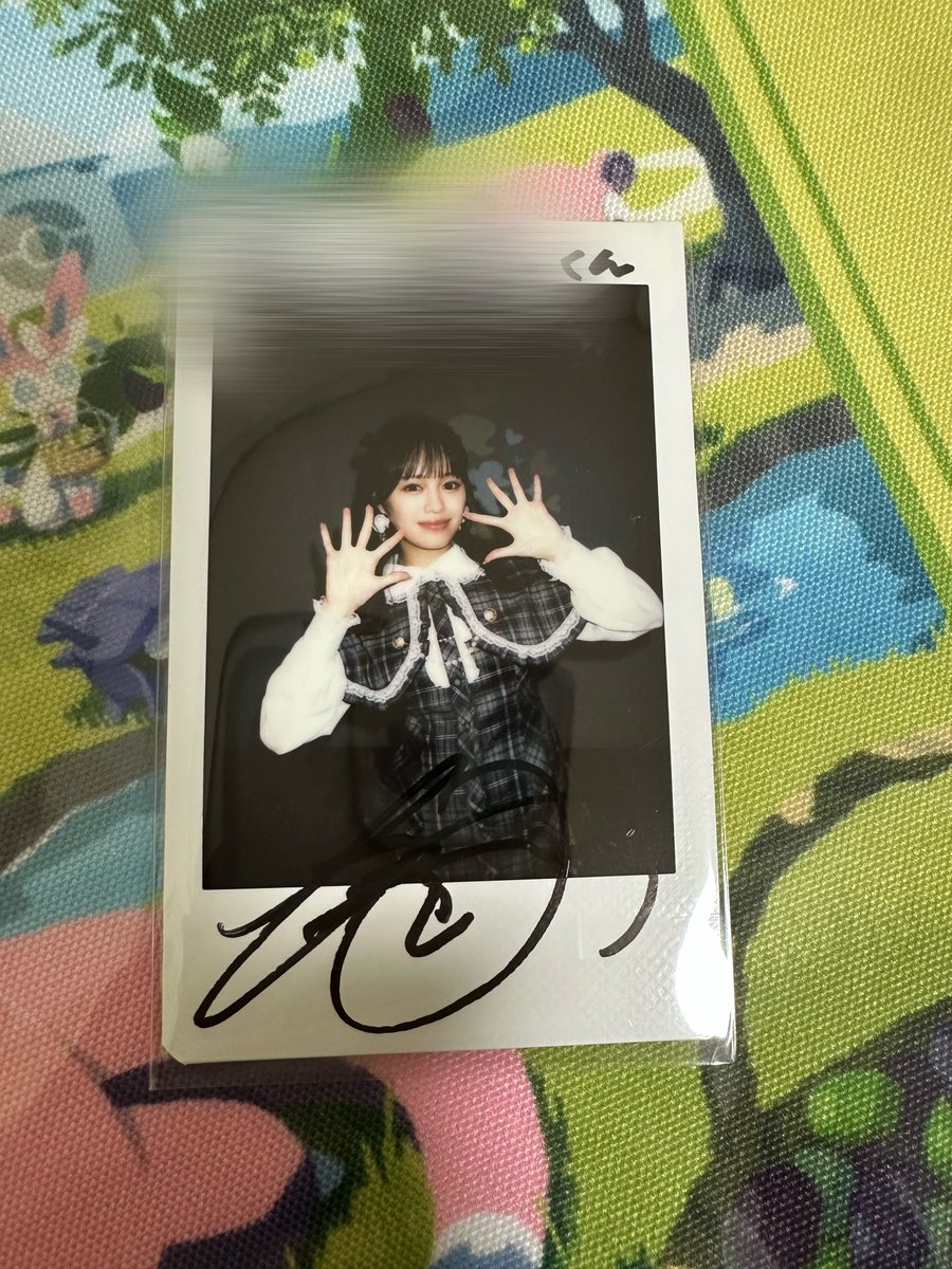 ラブライブ　ラブカ　絵森彩　サイン 絵森彩ちゃんの宛名入りサインチェキ（ラッフルくじのWチャンス賞