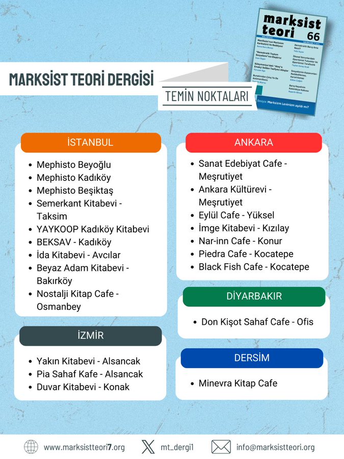 Marksist Teori Dergisi tweet media