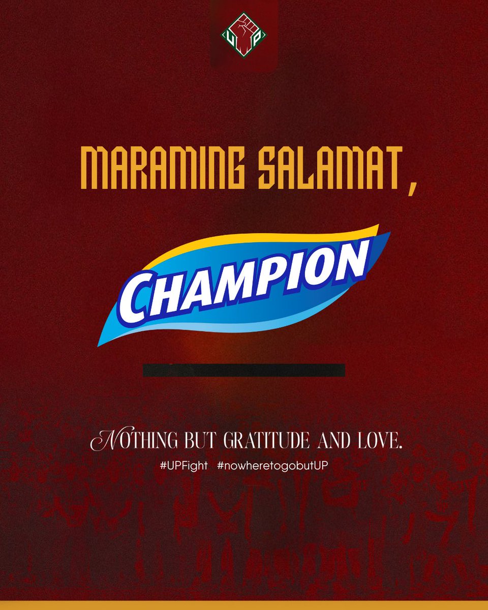 UP Fighting Maroons tweet media