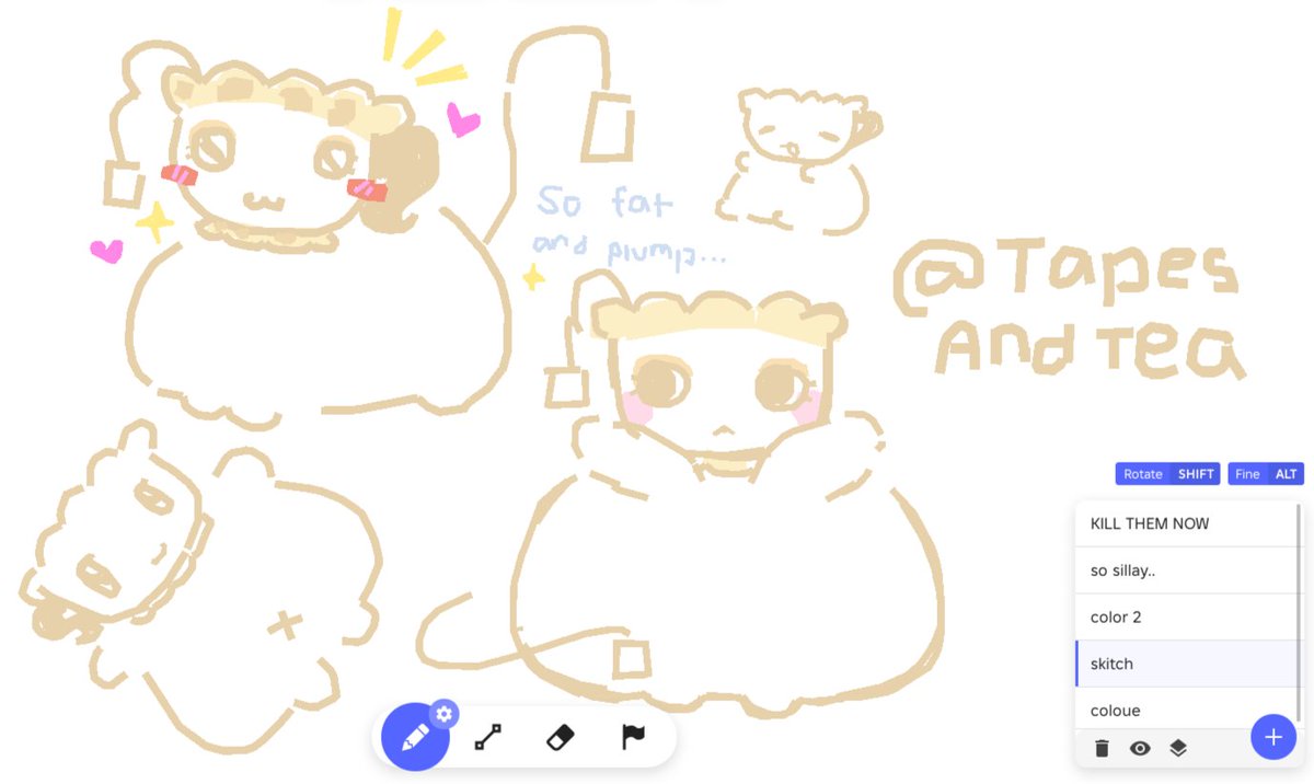 TapesAndTea's tweet image. ☕Ok!!! fat teagan plums before I hop on royale high and do nothing