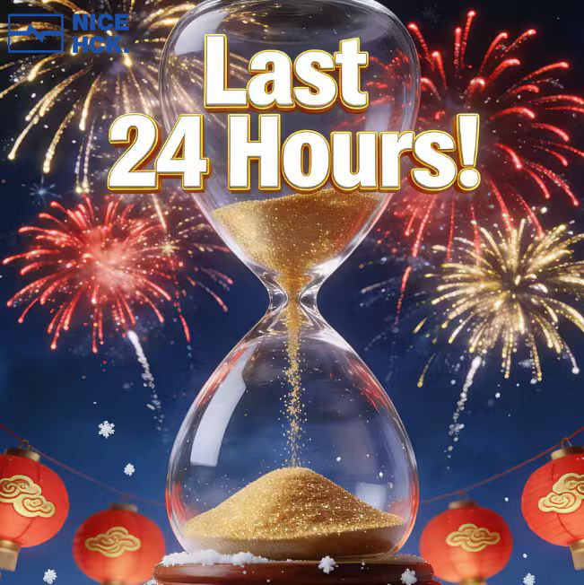 NicehckAudio's tweet photo. ⏰ Last 24 Hours! ⏰
Our New Year Giveaway is ending soon 🎉
Only 1 day left to join:
🎁 Free order chance
🧧 New Year cash rewards
🎧 Orders over $29.99 get a New Year gift
The clock is ticking — don’t miss out 👀
#LastChance #NICEHCK #NewYearDeals #AmazonUS #AudioCommunity https://t.co/fh8biSnVks
