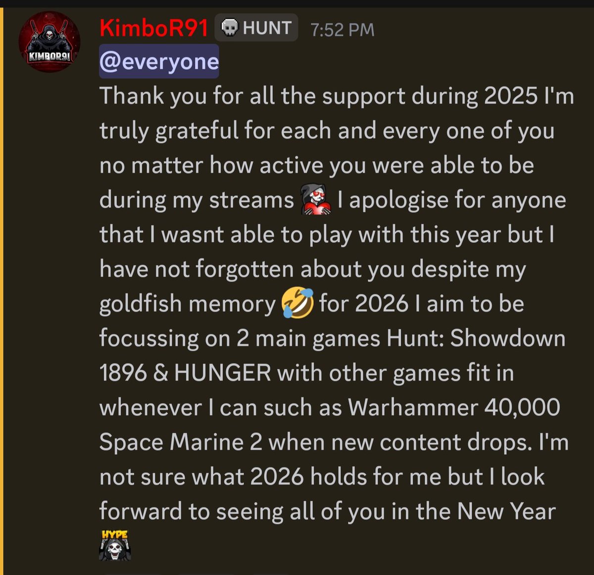 For anyone who didnt see the announcement in my Discord server