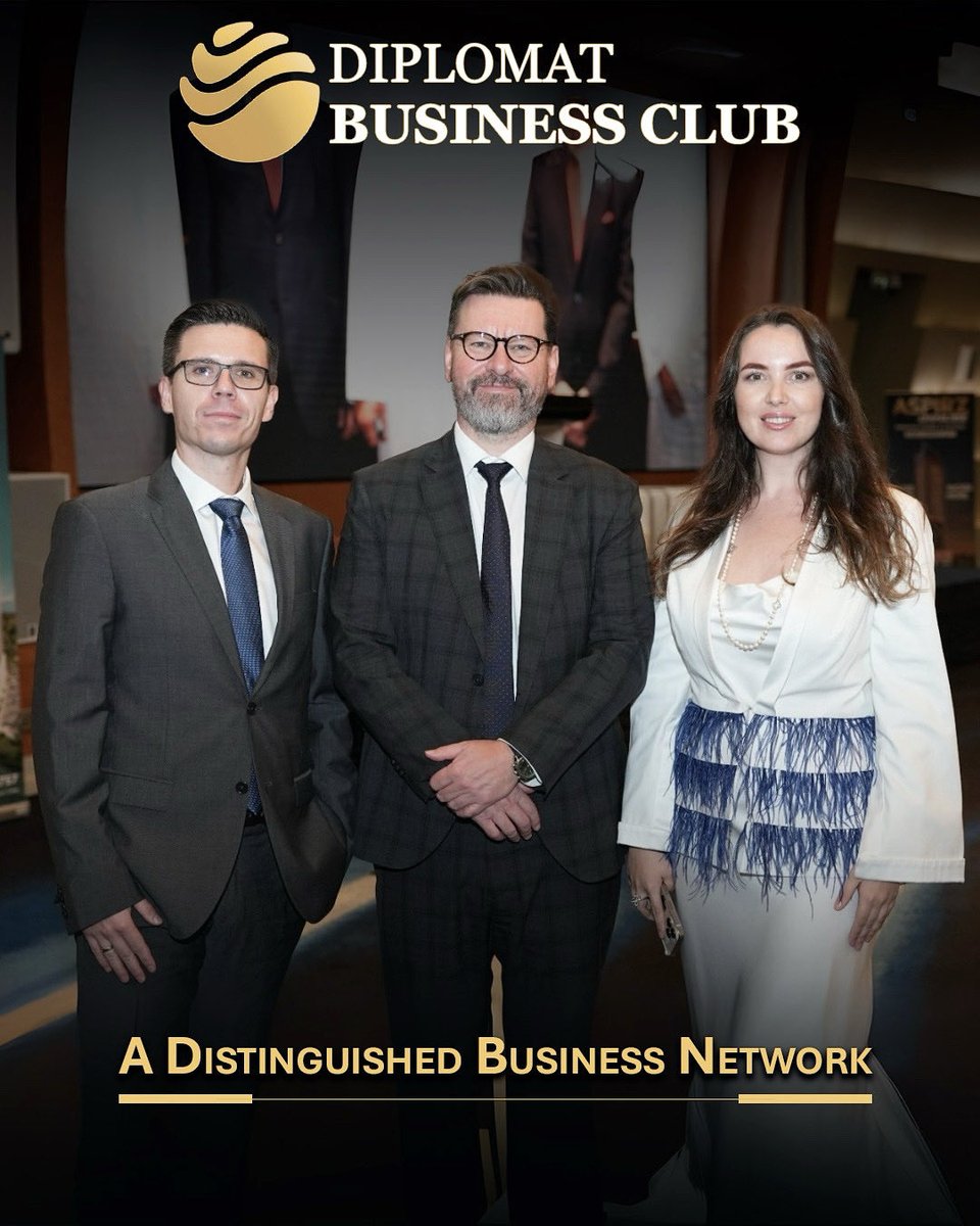 TheDiplomatClub's tweet photo. New Associates &amp; Delegates from Europe join The Diplomat Business Club  Business Forum  in Dubai. Connecting People Unlocking Opportunities. https://t.co/3XiePnH2n5