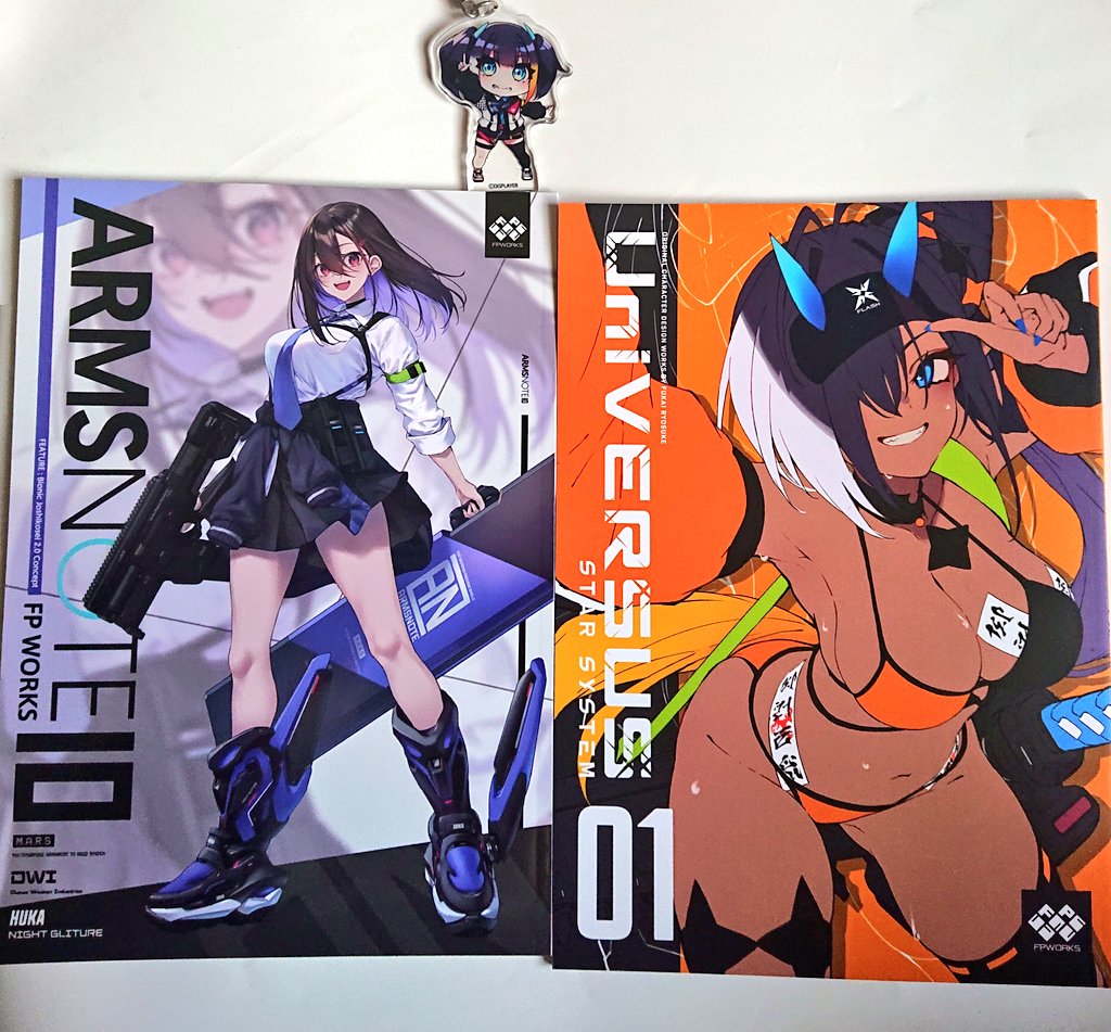 コミケでの購入品（イラスト編） 深井涼介さんのイラスト本！ 買えて