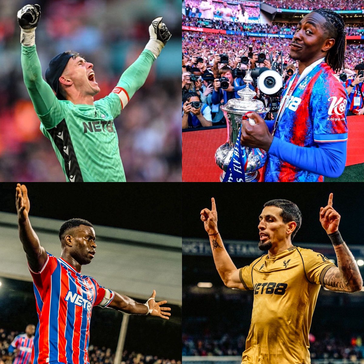 TCPalacePod's tweet image. This year, Palace have:

• Won the FA Cup ✅ 

• Won the Community Shield ✅ 

• Been on a record-breaking unbeaten run ✅ 

• Reached the knockout stages of a European Competition ✅ 

• Did I mention that we won the FA Cup?! ✅

2025, you have been special. ❤️💙

#CPFC
