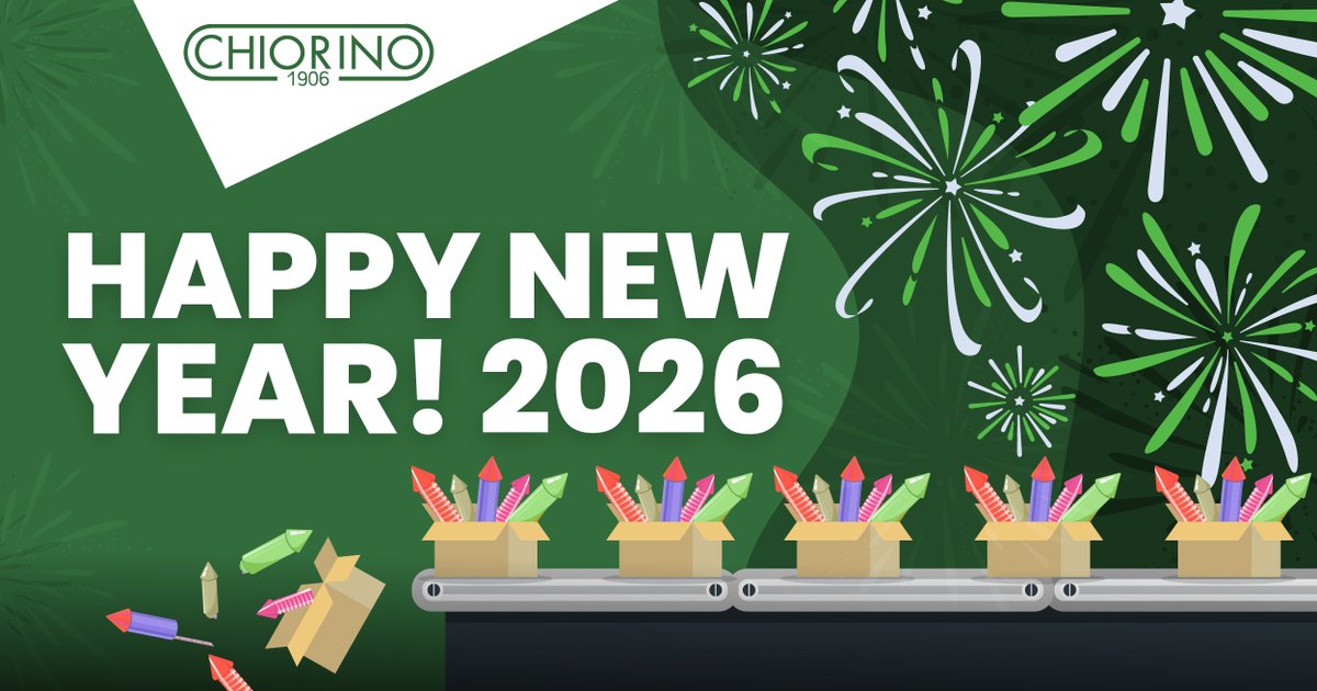 🥂 Happy New Year from all of us at Chiorino UK! 🥂

2025 wasn’t without its challenges, but your ongoing support, collaboration and trust turned a complex year into one filled with progress and shared success.

Here’s to a successful, productive and prosperous 2026! ✨