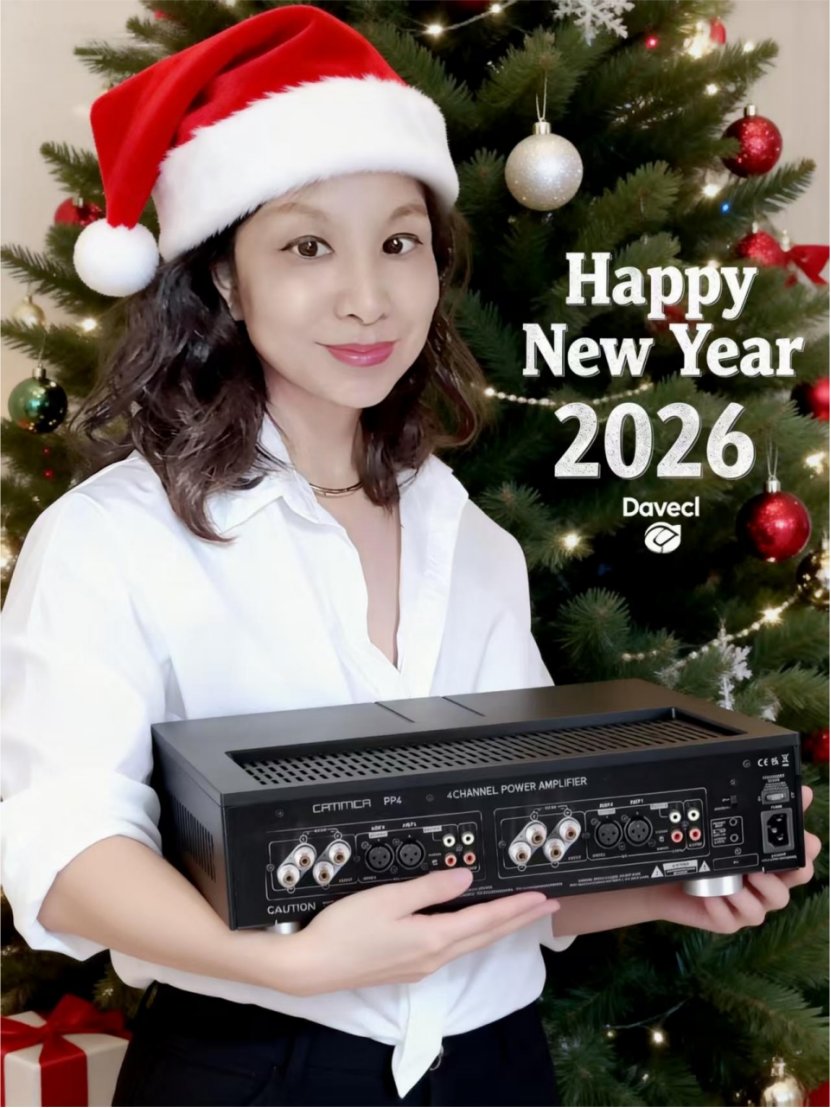 Dear Friends,
2026 is coming , Davecl Audio wishes you a Happy New Year 2026 filled with joy, success and wonderful new beginnings .📷📷📷📷📷📷
Davecl Team
davecl.com
Welcome OEM or ODM
whatsapp/wechat: 86-186 6591 2888