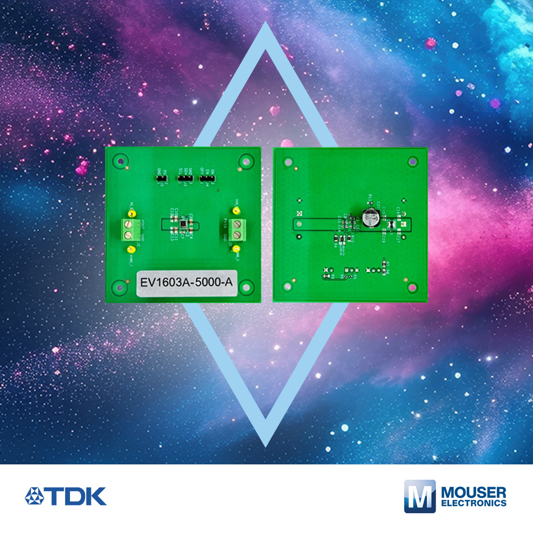 MouserElecEU's tweet image. Designed for space-limited, high-performance systems, TDK EV160xA μPOL #Evaluation Boards simplify testing of μPOL DC-DC converters with minimal #components and user-friendly features. 

🤝🧑‍🏭 mou.sr/49bxh53