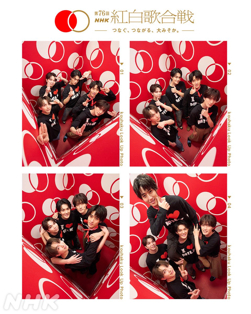 .

念願の夢の舞台❣️

おもいっきり楽しんできてね🫶🏻💓

 #MILK #紅白歌合戦