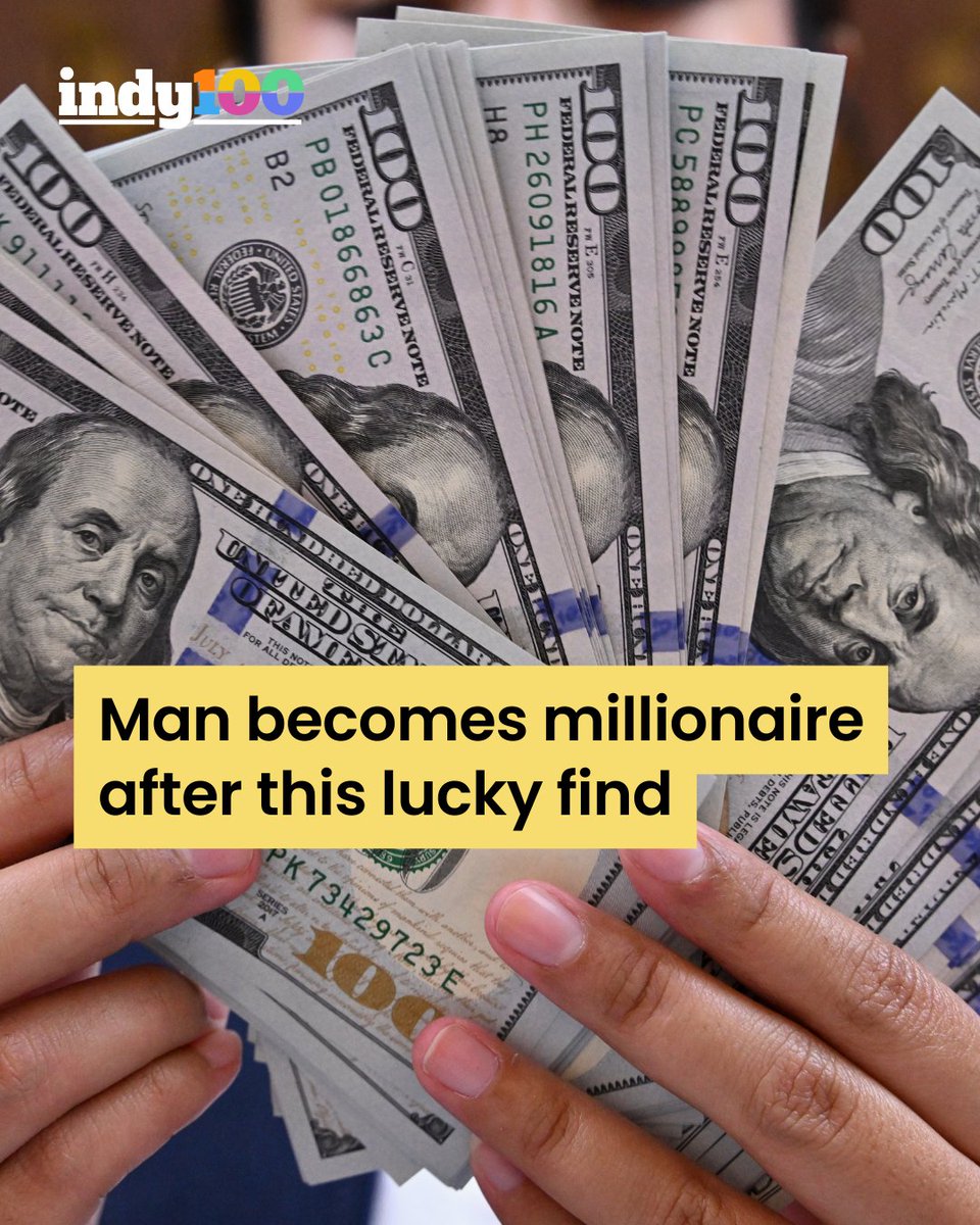 indy100's tweet image. Millions of dollars discovered in storage unit bought for $500 🤯

A man who paid just $500 (£390) for a storage unit ended up walking away with a staggering $7.5 million (£5.8 million).

#Millionaire #Money #Antiques #History #US

indy100.com/viral/man-find…