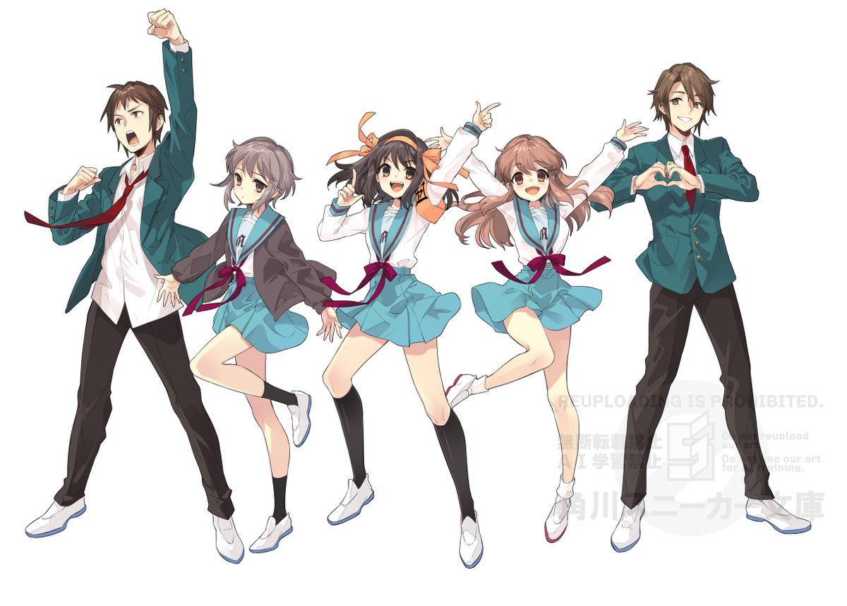 haruhi_official's tweet image. ／
2025年も
ありがとうございました✨
＼

本年も誠にお世話になりました。

新楽曲＆MVの発表など
盛りだくさんな一年となりました‼

来年も、TVアニメ放送20周年プロジェクト
「#涼宮ハルヒの御礼」など
 #涼宮ハルヒ シリーズの展開をお楽しみに‼