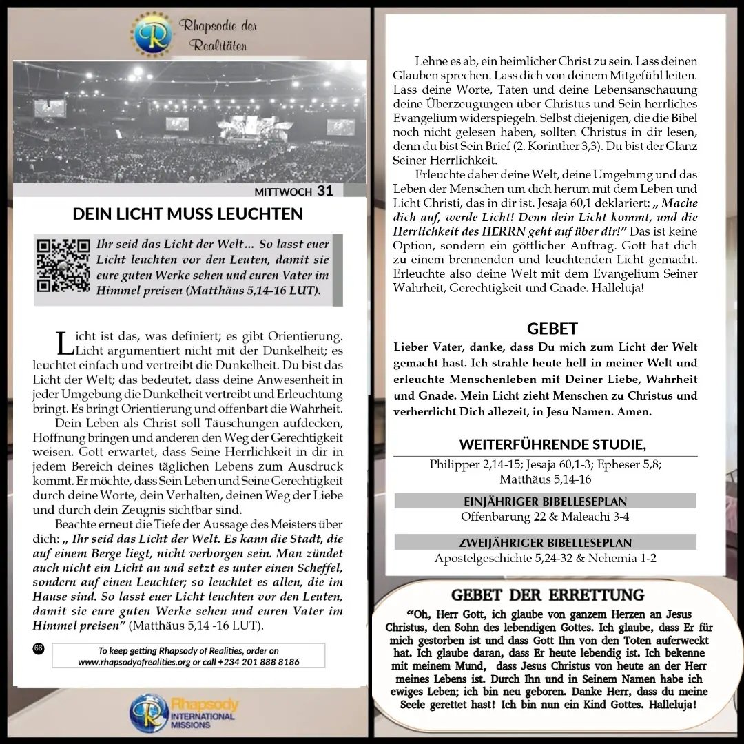 DEIN LICHT MUSS LEUCHTEN

#letyourlightshine