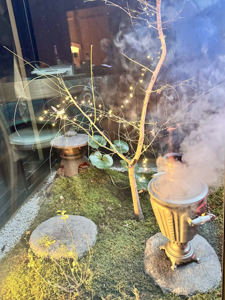 Сходили к друзьям на самовар