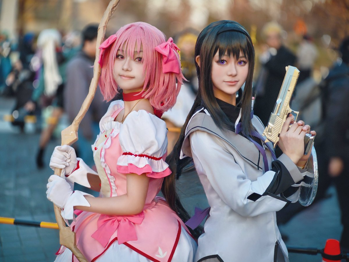 c106 コミケ　まどマギ　鹿目まどか c106 コミケ まどマギ 鹿目まどか コミケ101」コスプレ納めで閉幕