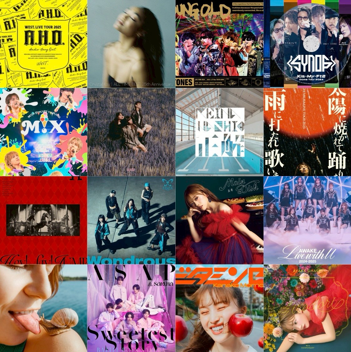 2025年、有難うございました！】 今年も素晴らしいアーティストの