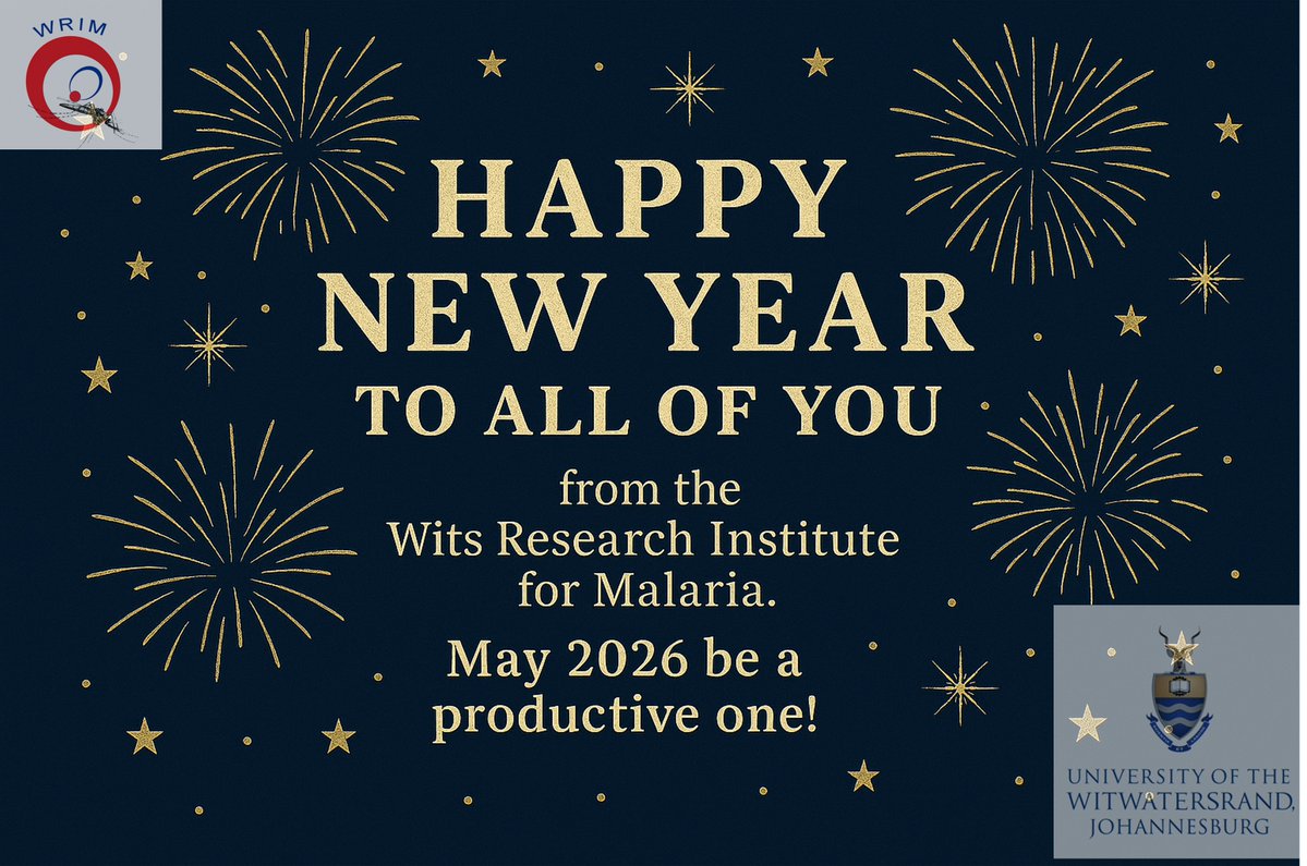 Wits Research Institute for Malaria (WRIM) tweet media