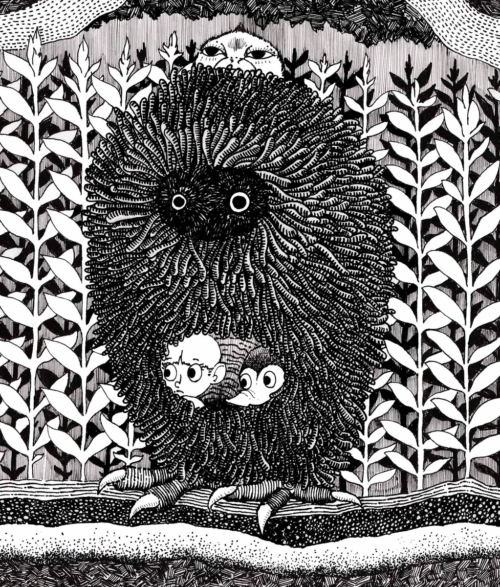 ペン画 4作品 オディロド on X: 