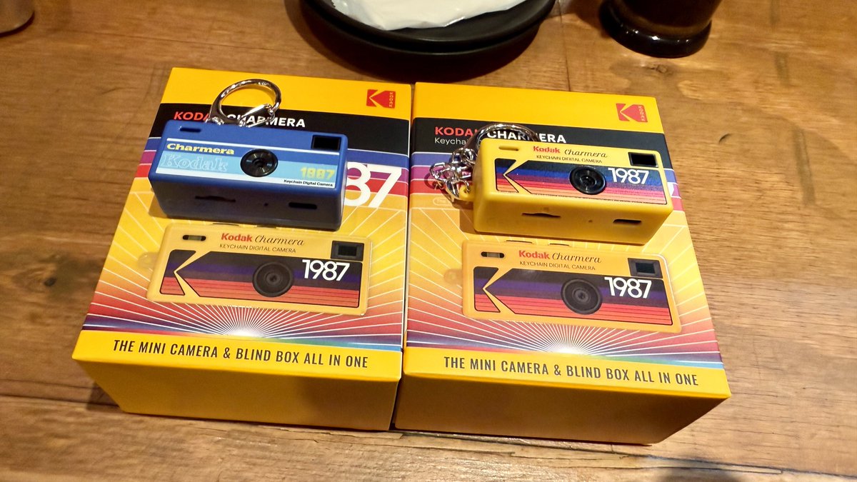 ドンキにコダックチャーメラが売ってたから衝動買いした。買うのは2 