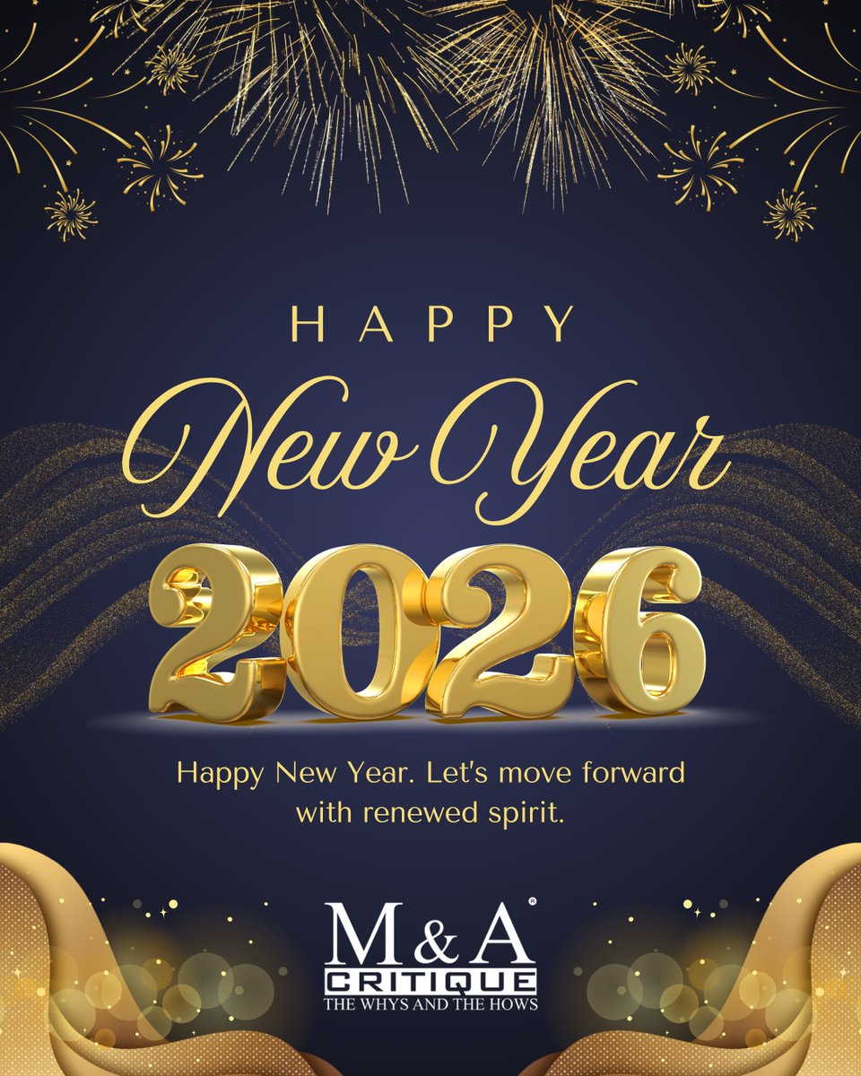 Happy New Year..!!!
#HappyNewYear #HappyNewYear2026 #NewYear #mnacritique #magazine