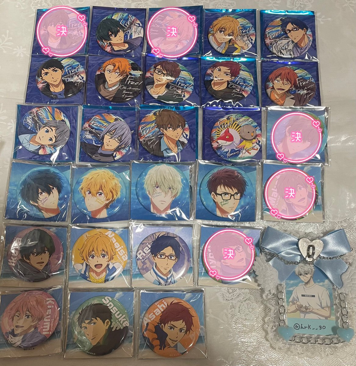 Free! TYM ベストシーン 缶バッジ 真琴 Free! TYM ベストシーン 缶バッジ 真琴 Free! TYM ベストシーン 缶