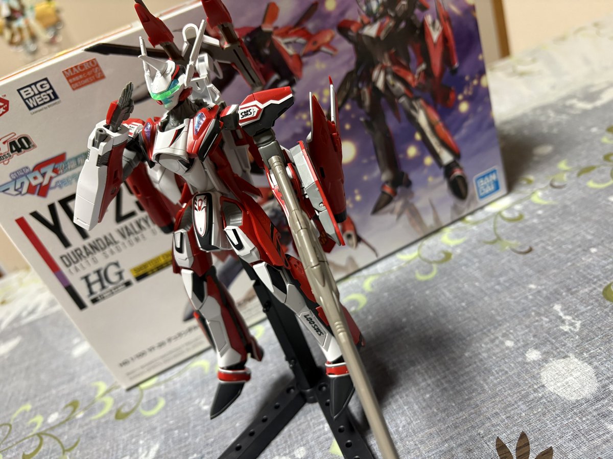 34体目はまたまたマクロスから。HGのYF-29デュランダル（早乙女アルト