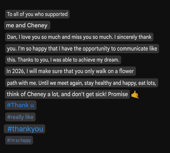 hongji_21's tweet image. yichen update on plus chat 💌