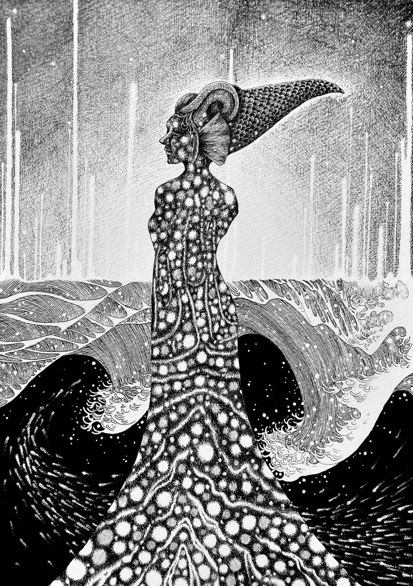 2025年自分が選ぶ今年の4枚 思ったよりたくさん描けました！ 今年も