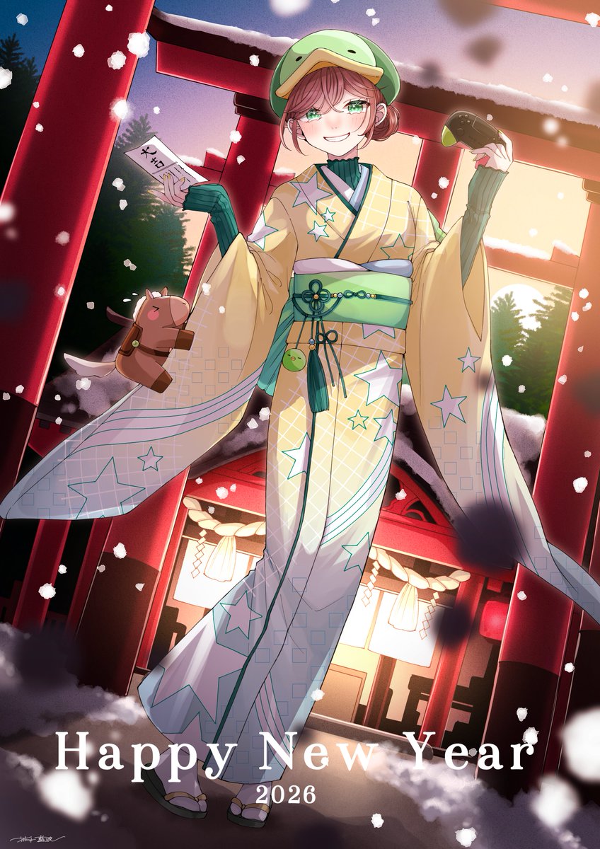 Kyo様せんよう あけましておめでとうございます✨⛩️