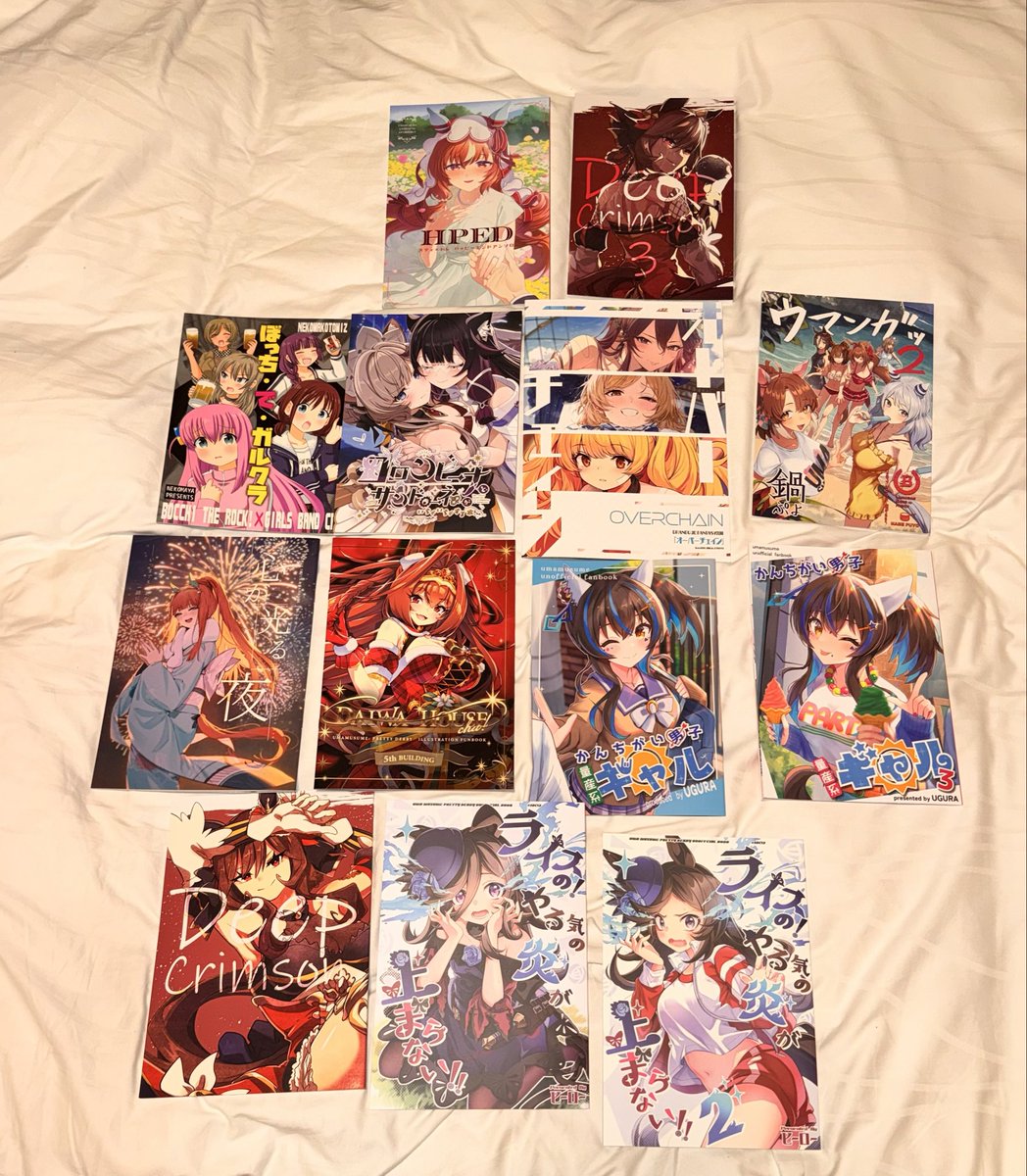 765Bro's tweet image. Comiket Day 1 purchases