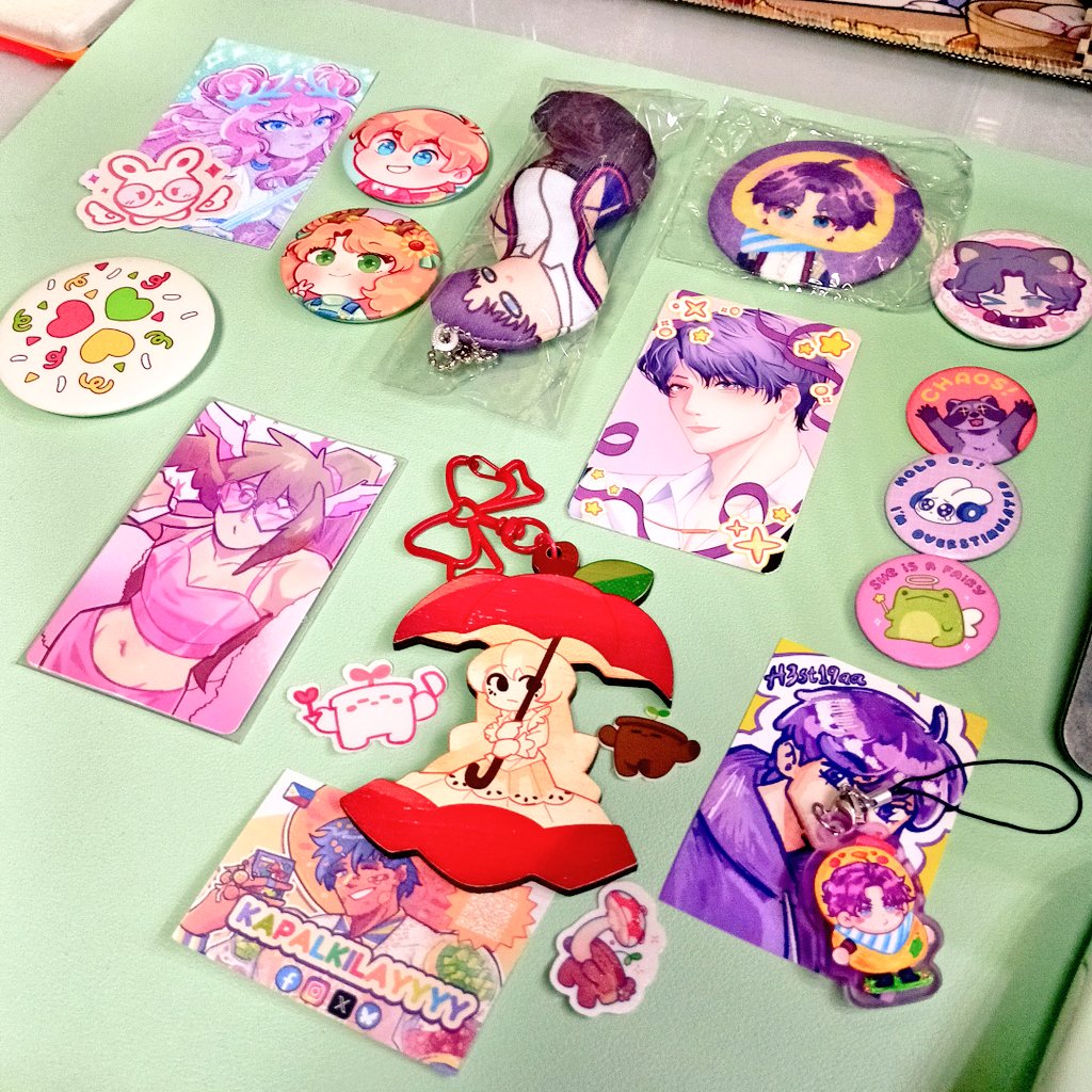 my smol #CosMatsuri2025 (D-2) loots ✧⁠\⁠(⁠>⁠o⁠<⁠)⁠ﾉ⁠✧

₊ ⊹ . ݁ ⟡ ݁ . ⊹ ₊ ݁. da artists . ݁₊ ⊹ . ݁ ⟡ ݁ . ⊹ ₊ 
<a href="/Kihorri/">Kihori 🌸🎄CosMatsuri FA05❄️</a> <a href="/ezpaizee/">spz 🌶️💥</a> <a href="/kapalkilayyyy/">kapalkilayyyy || Cosmatsu FP07</a> <a href="/amojinph/">jinna✨CosMatsuri FF03✨</a> <a href="/zhepfxiv/">ZHEPF🧜‍♂️| COSMATSU FF03 |VGEN OPEN</a> <a href="/SnailRoyal/">Snail 🐌👑 Cosmatsu FR06</a> <a href="/h3st19aa/">hestia | Cosmatsu FF04 | Comms Open!</a> <a href="/jeyaynart/">jyn ⭐</a> ♡