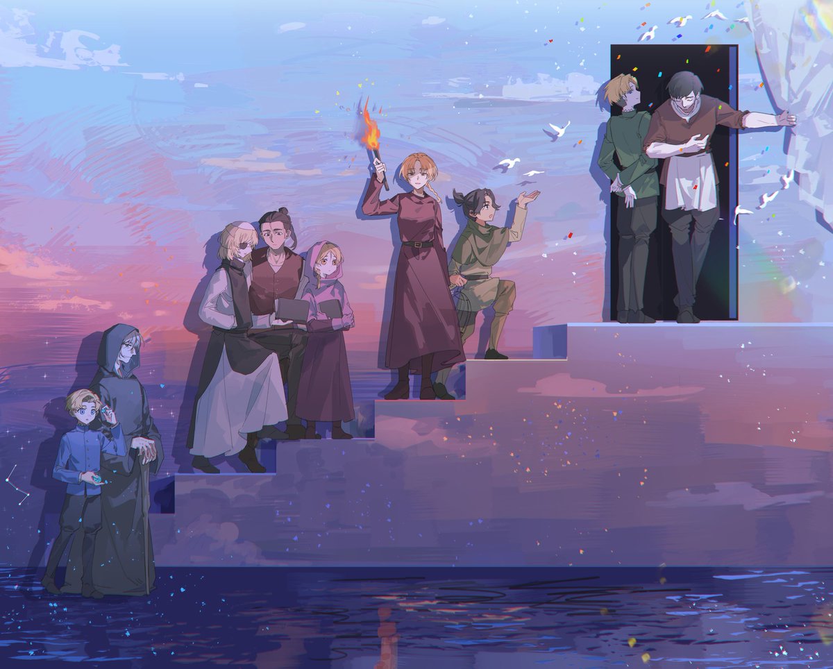 Serien_chi's tweet photo. #2025年自分が選ぶ今年の４枚
来年ももっと描きたい…！��🌏 https://t.co/PPlOwo5nA2