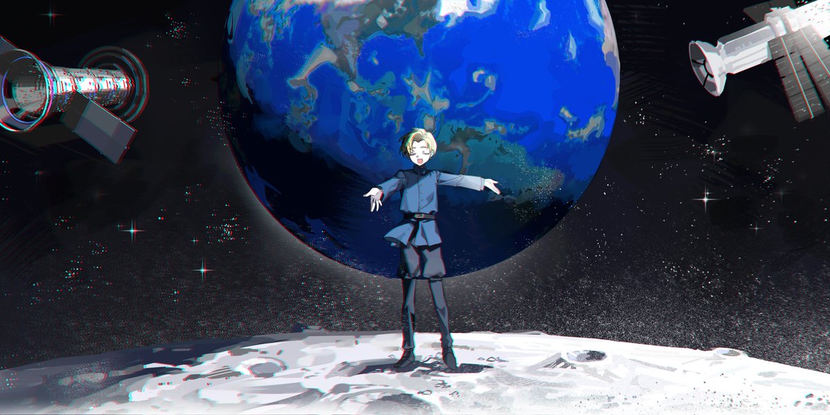 Serien_chi's tweet photo. #2025年自分が選ぶ今年の４枚
来年ももっと描きたい…！��🌏 https://t.co/PPlOwo5nA2