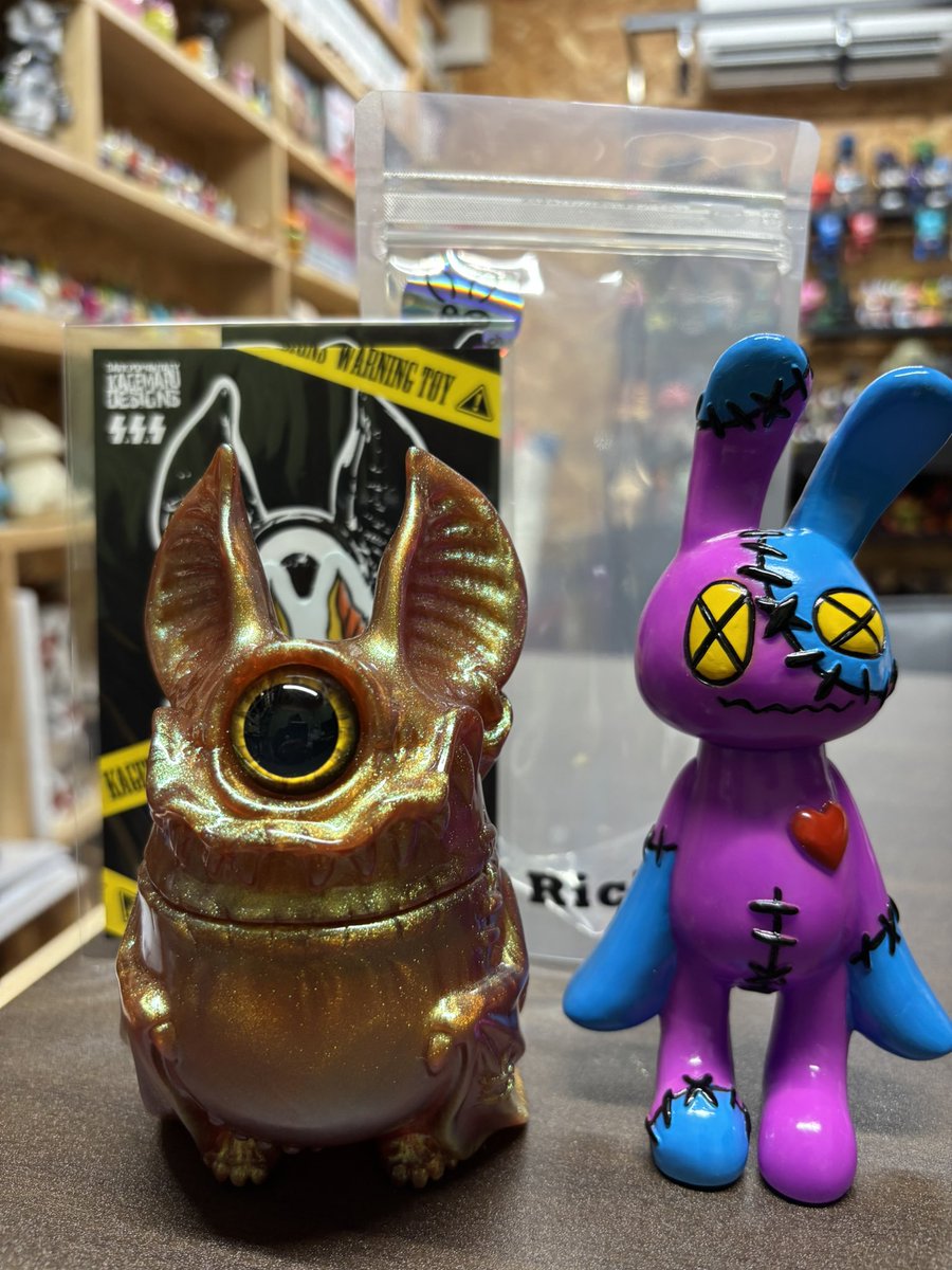 ソフビ Bite Morph Party Pprty 蓄光 ツギハギRicky ソフビ Bite Morph