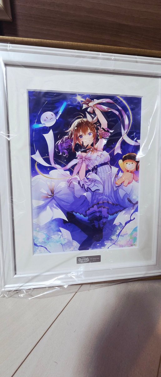 そらぱグッズついに届いたーーー！！！ 今回の複製原画のイラスト