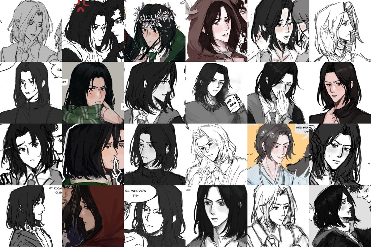 kkjt17_'s tweet image. Sneep collection to celebrate new year~
See you in 2026!! 🎉🎉🎉
#severussnape #harrypotter