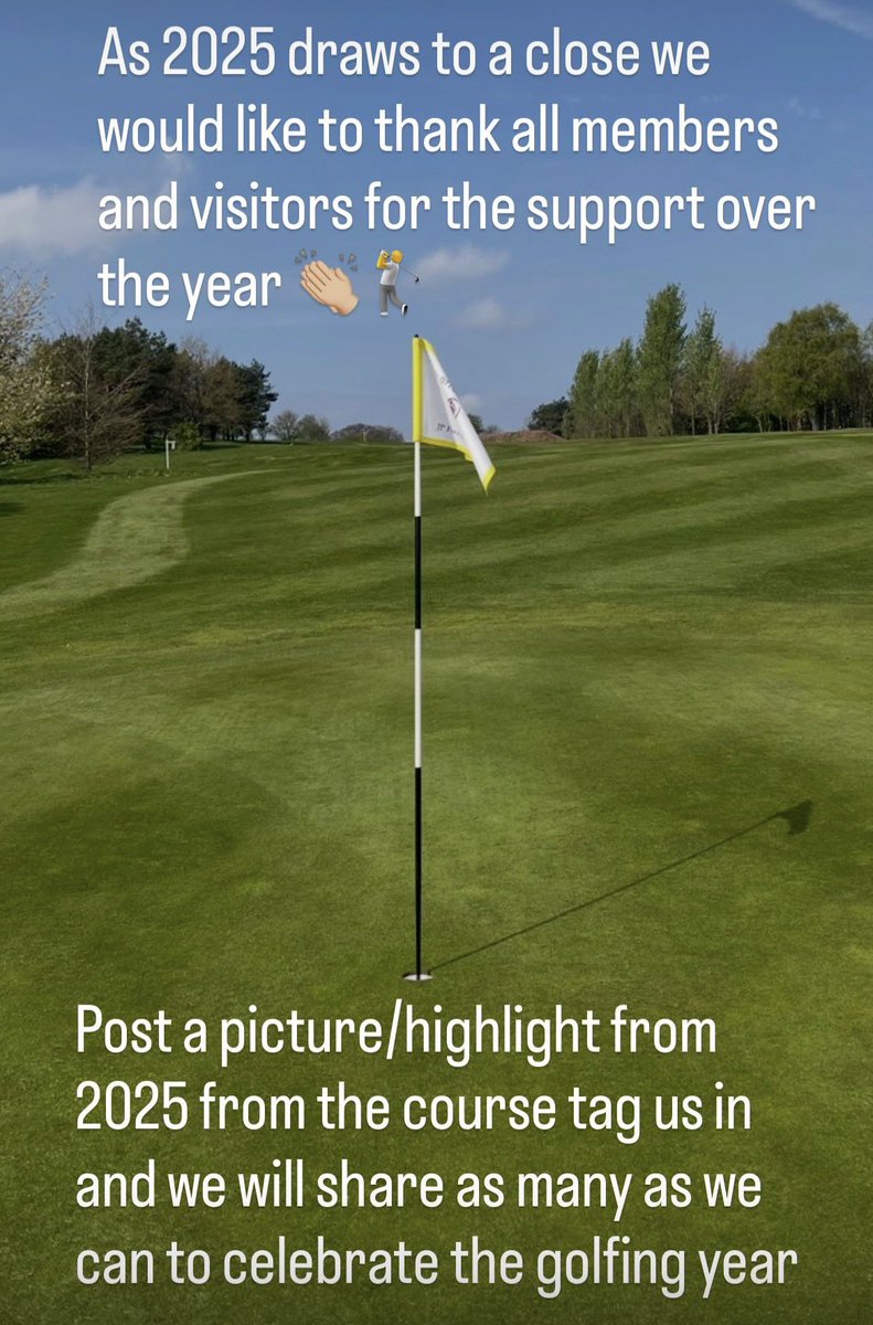 #2025Golf #HNY #BargoedGolfClub